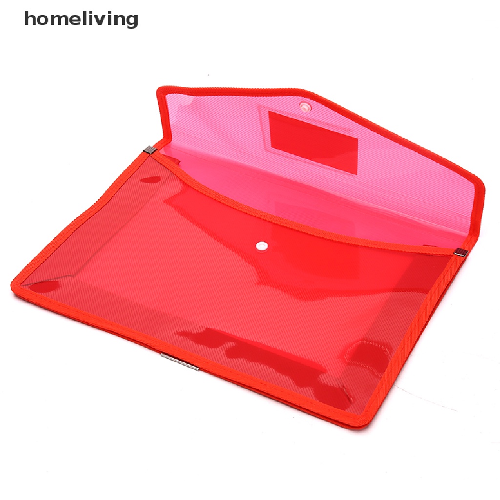 Túi Đựng Tài Liệu Khổ A4 Trong Suốt Gọn Nhẹ Chống Thấm Nước Giá Đỡ