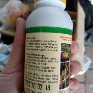 Nano bạc đồng 100ml