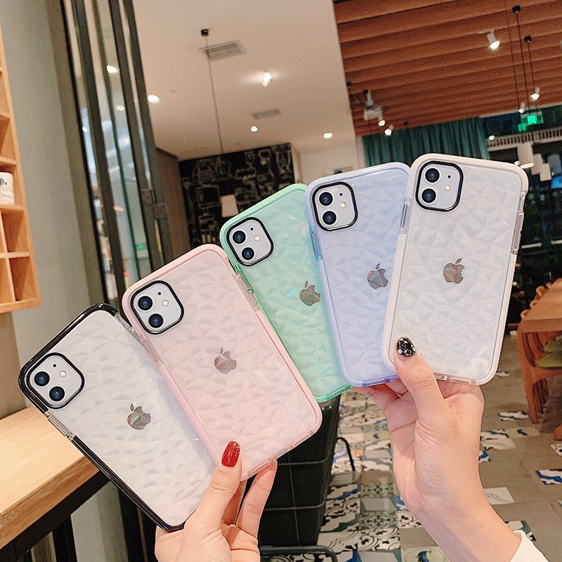 Ốp điện thoại mềm đính kim cương vừa vặn cho Iphone 6s Plus 5 5s 6 6p 6s 6sp Se 7 7plus 8 8p X Xr Xsmax 11promax 12mini