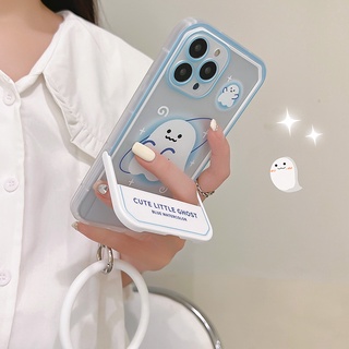 Vỏ điện thoại cho Iphone Ốp lưng bảo vệ Ốp lưng điện thoại Apple Giá đỡ điện thoại vô hình Hoạt hình Dễ thương Chất lượng cao Chất lượng tốt Dày dặn Chống va đập Xu hướng thời trang 14 13 12 11 XR Pro Max 8