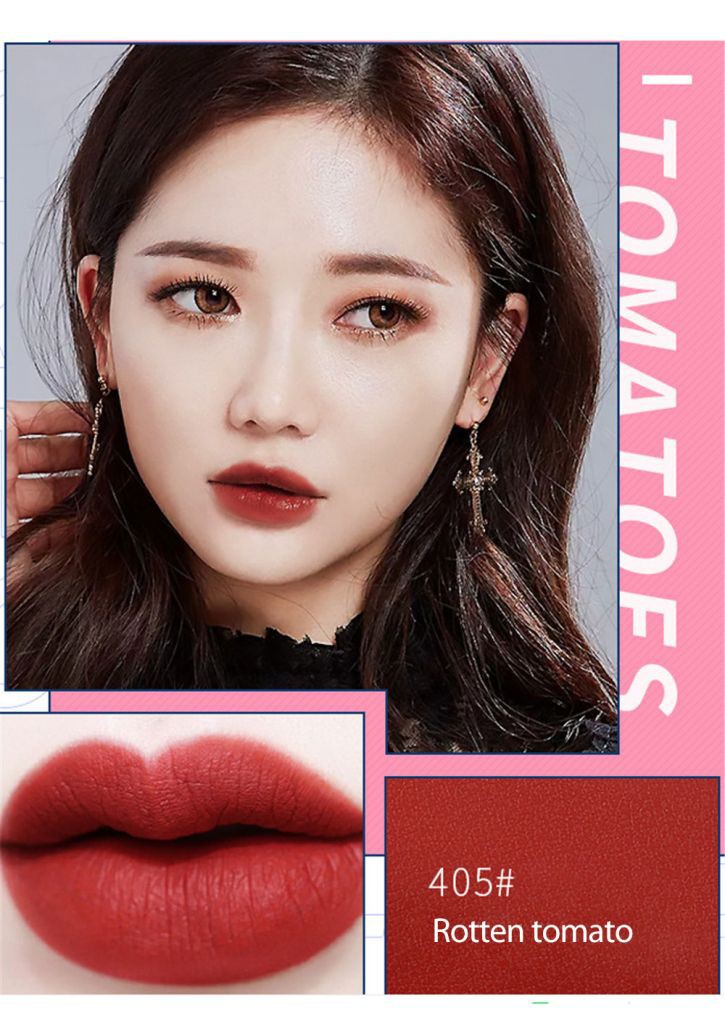 (Hàng Mới Về) Son Kem Lì Chống Thấm Nước Không Phai Cho Nữ | BigBuy360 - bigbuy360.vn