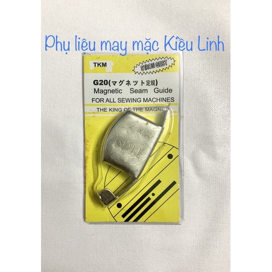 Cữ nam châm canh lề máy may.