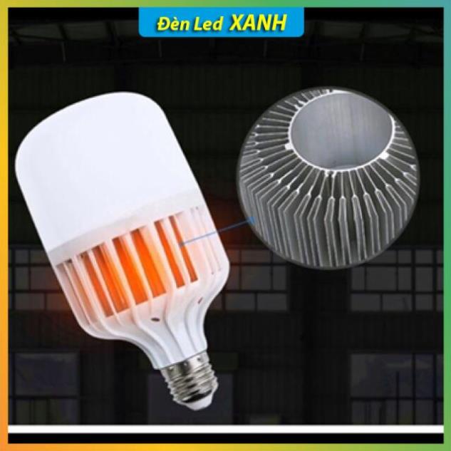 Đèn Led, Bóng Đèn  Led Bulb  10W - 18W Tròn Có Tản Nhiệt Nhôm Bền Bỉ Gấp 10 Lần Bóng Thông Thường
