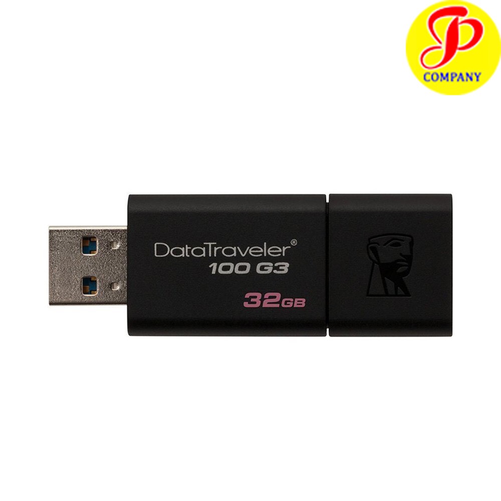 USB 3.0 Kingston DT100G3 32GB Tốc độ upto 100MB/s - Hãng chính hãng FPT