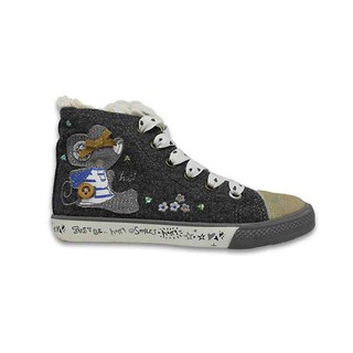Giày Sneaker Bé Gái Cổ Cao D&A BG1510
