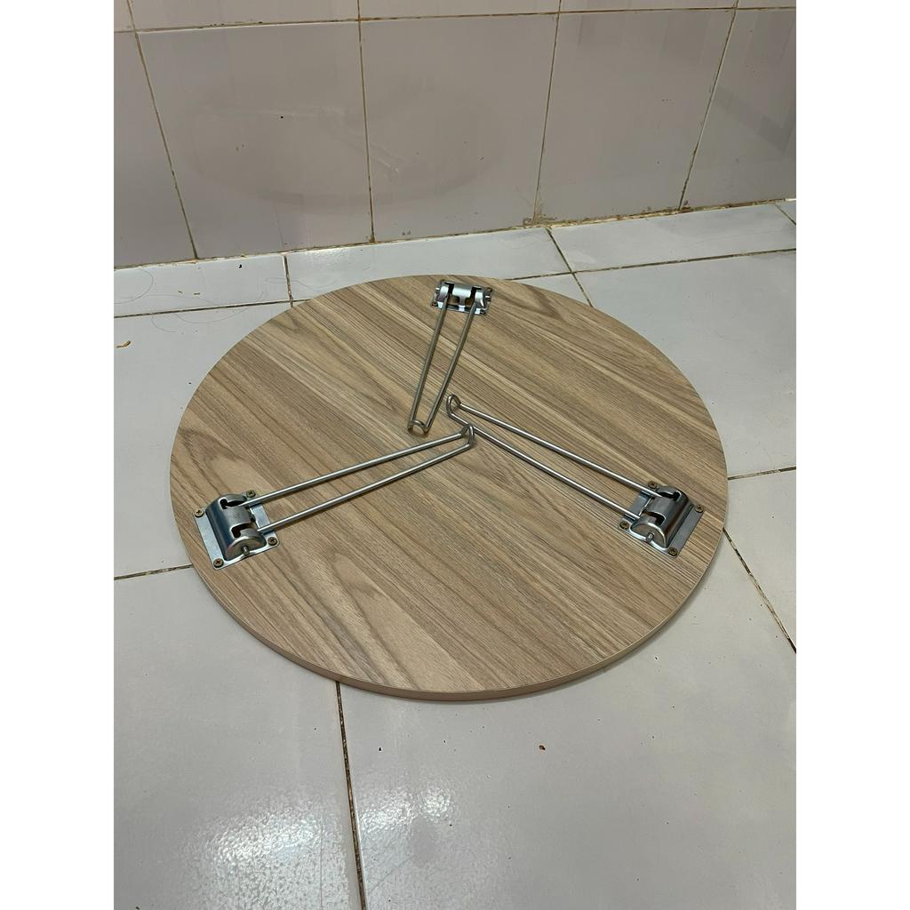 Bàn tròn chân xếp 60cm cao 30cm
