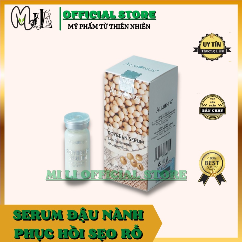 Serum Đậu nành ALMONDS Phục hồi sẹo rỗ