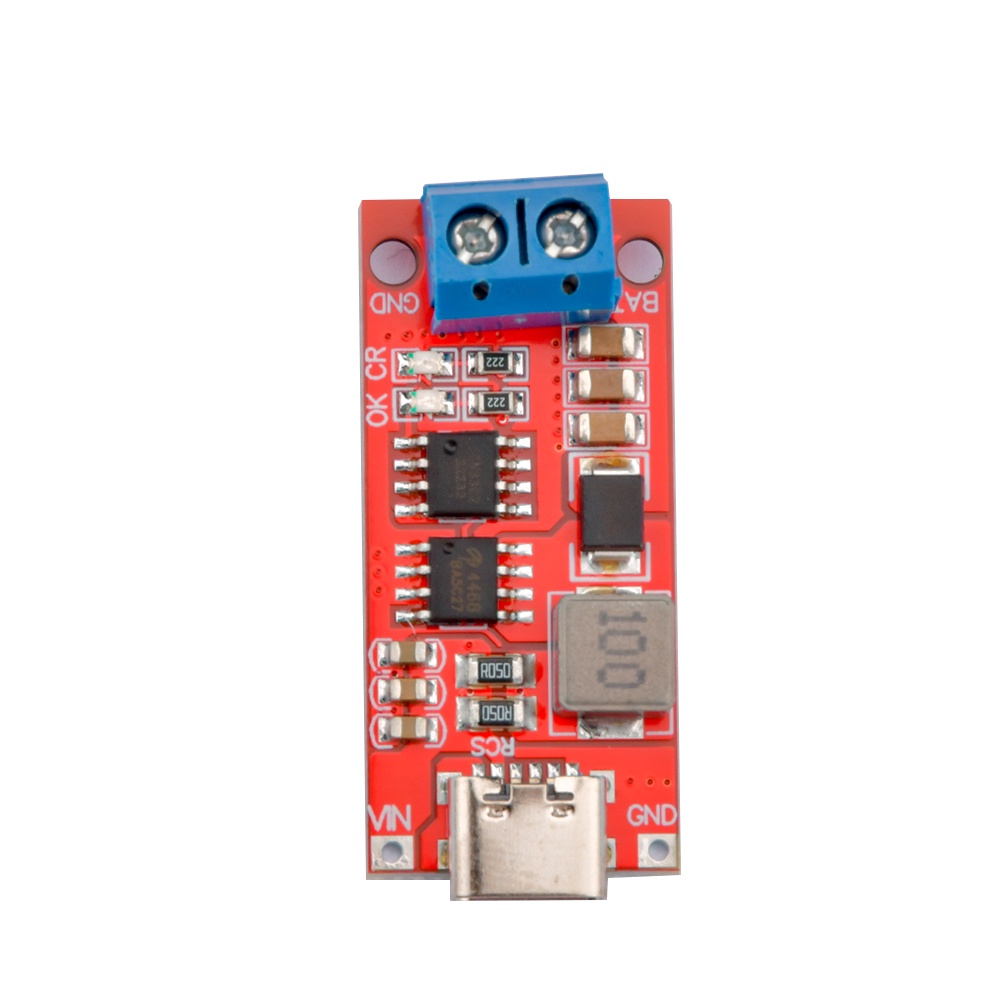 DIYMORE Mô Đun Tăng Áp Pin Lithium 2S 3S 4S Type-C Sang 8.4V 12.6V16.8V