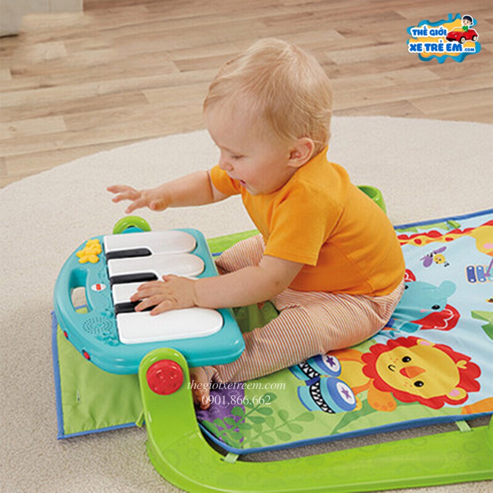 Thảm nhạc nằm chơi cao cấp cho bé Fisher Price BMH48