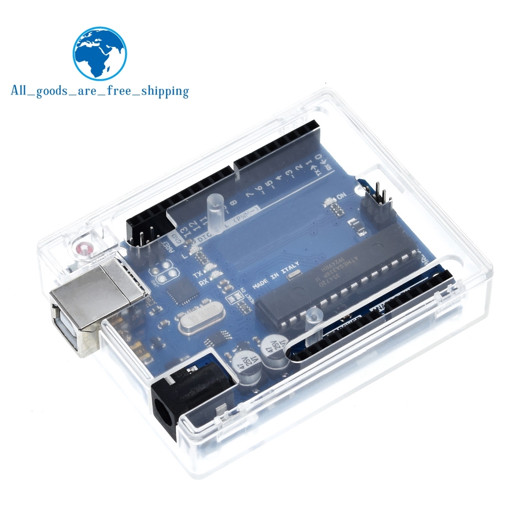 Bộ Bo Mạch Uno R3 Atmega16U2 + Mega328P Cho Arduino Uno R3