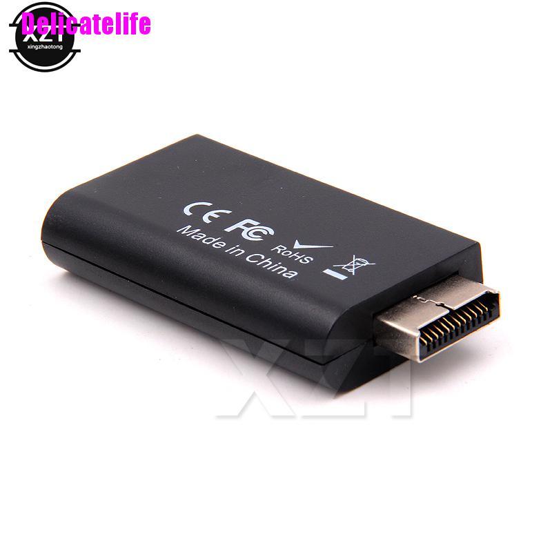 Bộ chuyển đổi Ps2 sang Hdmi video đầu ra âm thanh 3.5mm thích hợp cho HDTV chất lượng cao