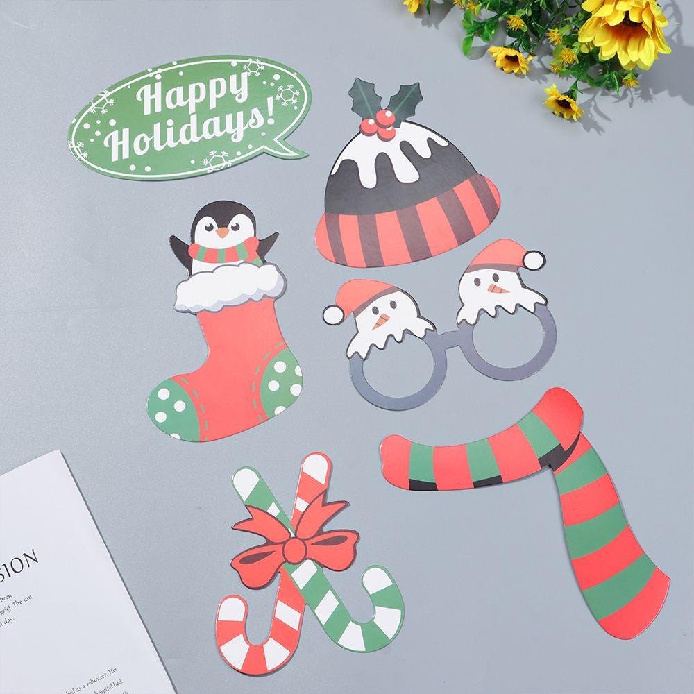 Bộ 32 Phụ Kiện Trang Trí Giáng Sinh / Sinh Nhật / Sinh Nhật Hình Ông Già Noel / Người Tuyết / Tuần