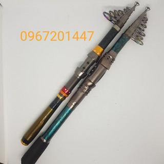 Cần câu rút bỏ cốp xe thu gọn 40cm