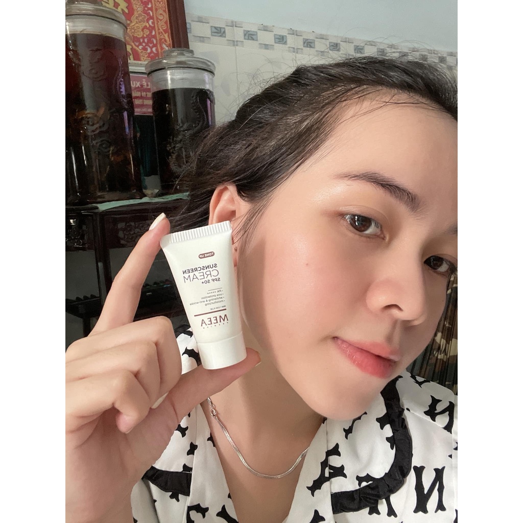 KEM CHỐNG NẮNG MEEA ORGANIC SIZE MINI 12 GRAM