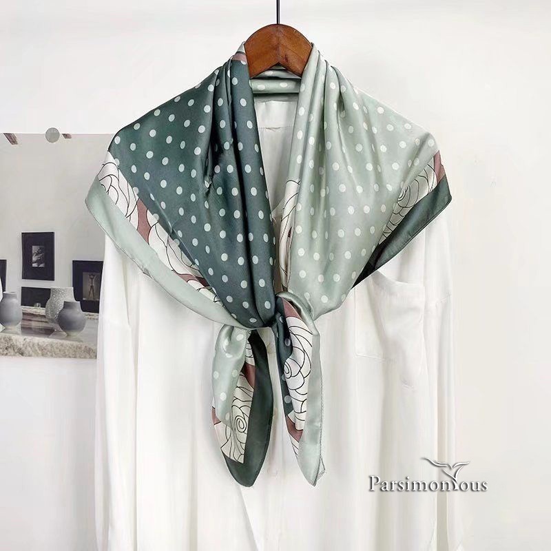 Khăn Quàng Cổ Chống Nắng Thoáng Khí In Họa Tiết Thời Trang 90cm (35.4inch) Cho Phụ Nữ Hồi Giáo WJ1006-112