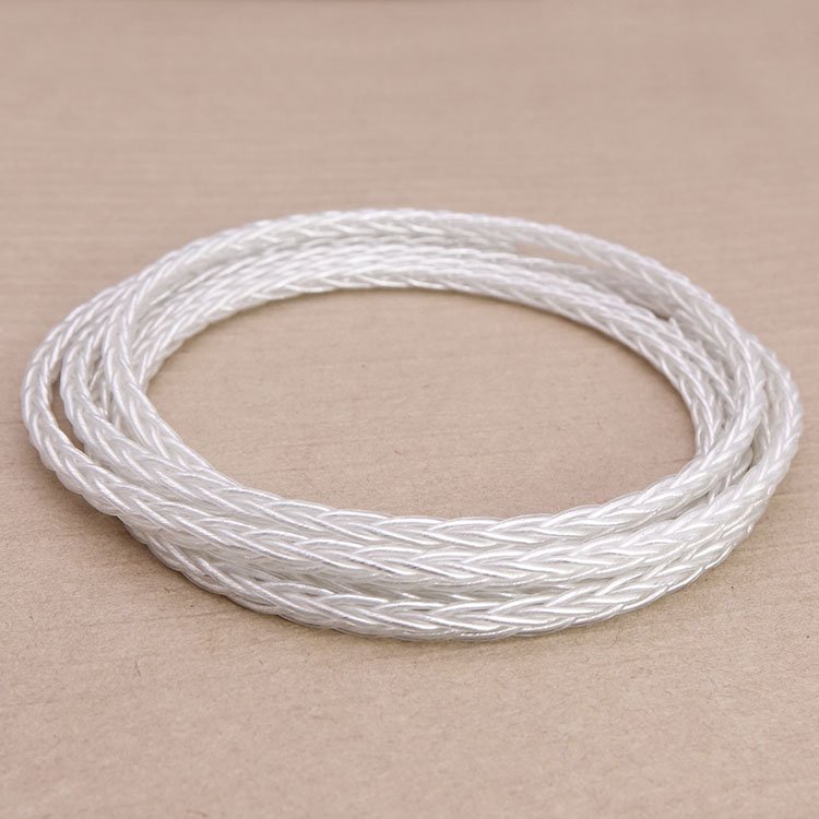 Dây Tín Hiệu Âm Thanh - Cáp Âm Thanh 2 Đầu Jack 3.5mm Mạ Bạc Bện Dài 1m, 1.5m, 2m