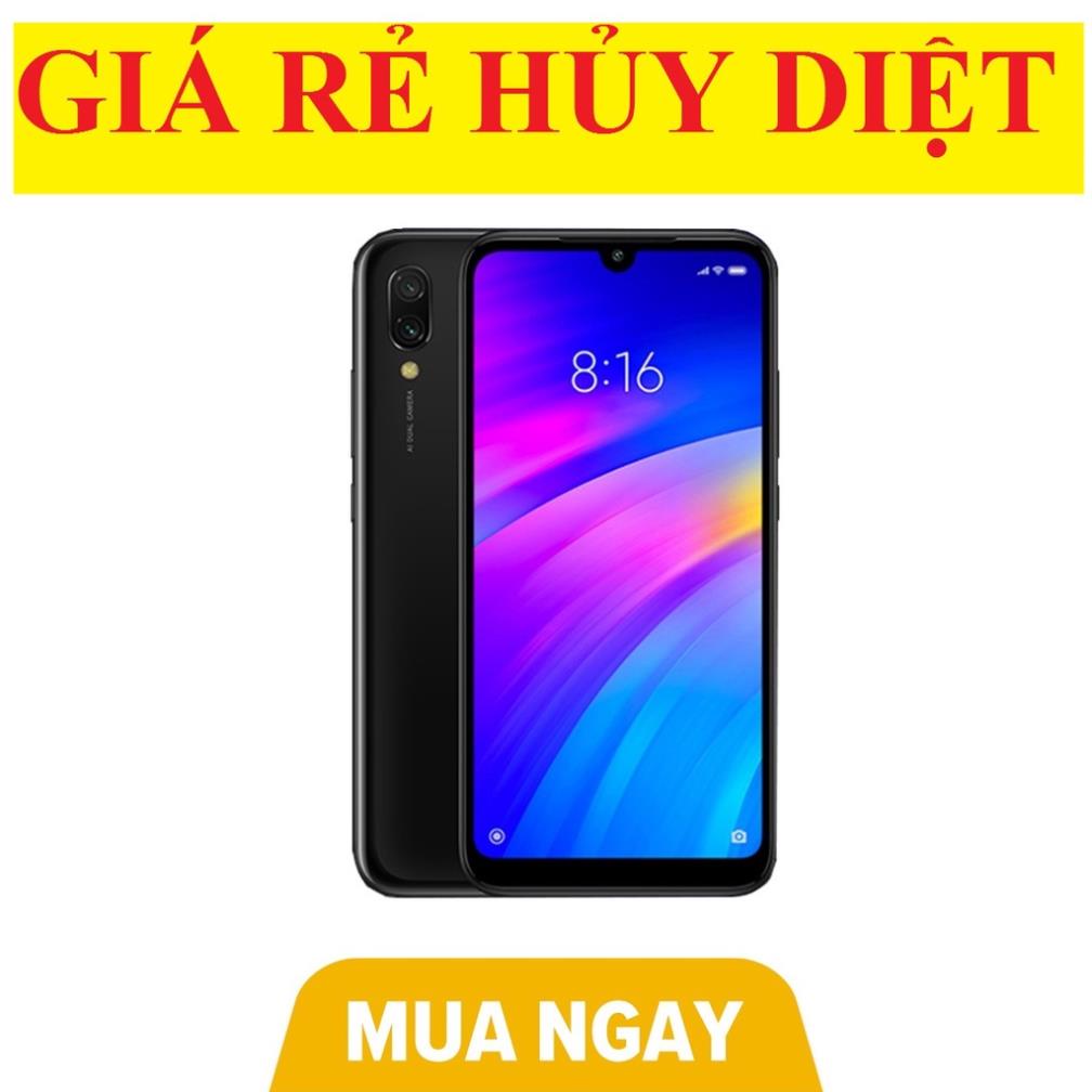 điện thoại Xiaomi Redmi 7 2sim ram 4G bộ nhớ 64G, Máy Chính Hãng, Full Tiếng Việt