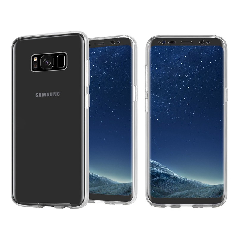 Ốp Samsung S8+ / Samsung S8 Plus dẻo trong suốt (Loại đẹp)