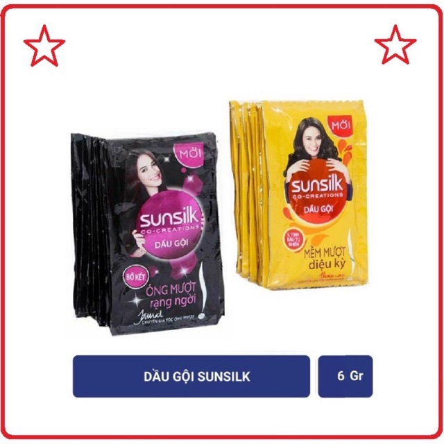 Dây dầu gội sunsilk 6g * dây 12 gói