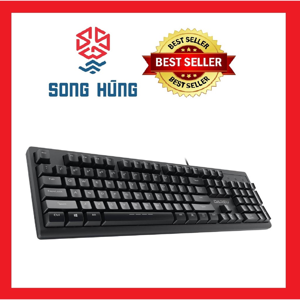 [Mã ELFLASH5 giảm 20K đơn 50K] Bàn phím Dareu LK135 Gaming (Chống nước)