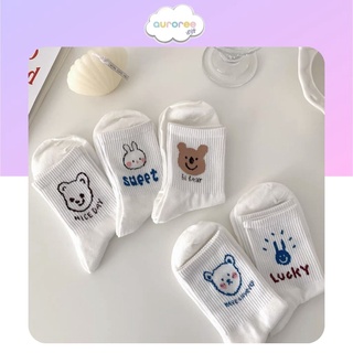 Tất cao cổ hình con vật dễ thương auroree gift