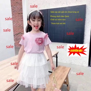 Sét Váy Đầm Bé Gái Công Chúa Đáng Yêu , Ảnh Thật