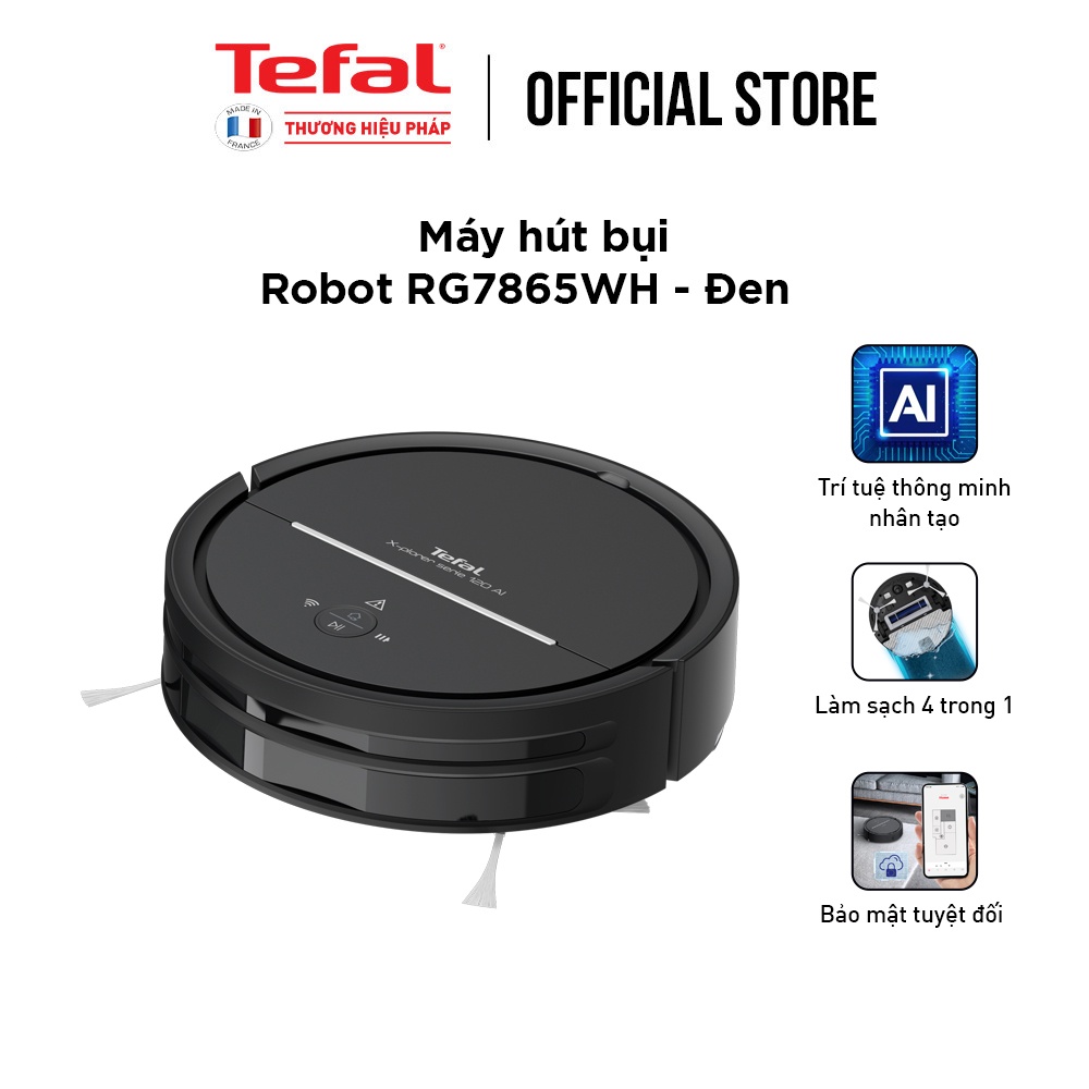 Máy hút bụi Robot thông minh RG7865WH S120i - Đen