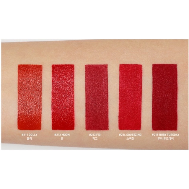 Son 3ce thỏi red mood