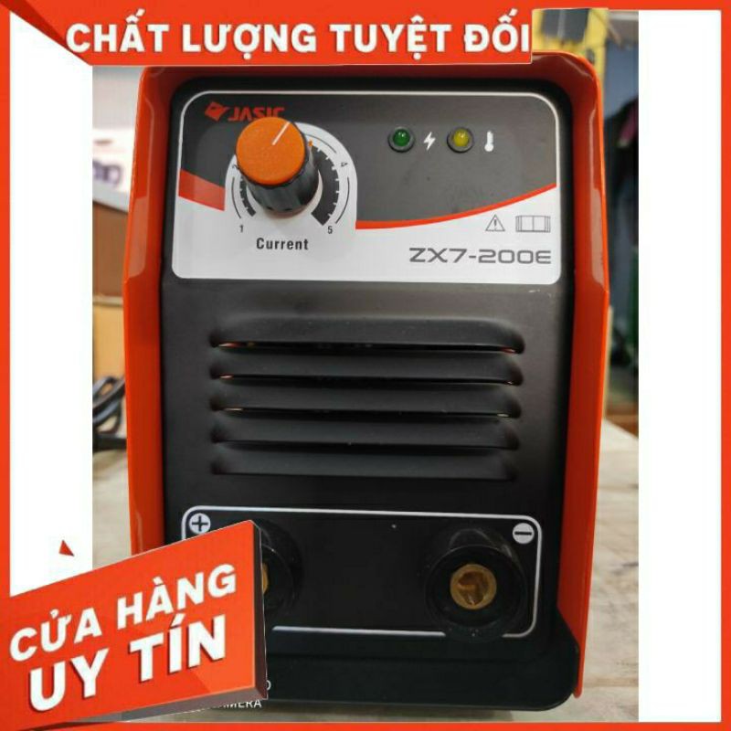 Máy hàn điện tử Jasic zx7 200E, CAM KẾT CHÍNH HÃNG, BẢO HÀNH ĐIỆN TỬ 18 THÁNG