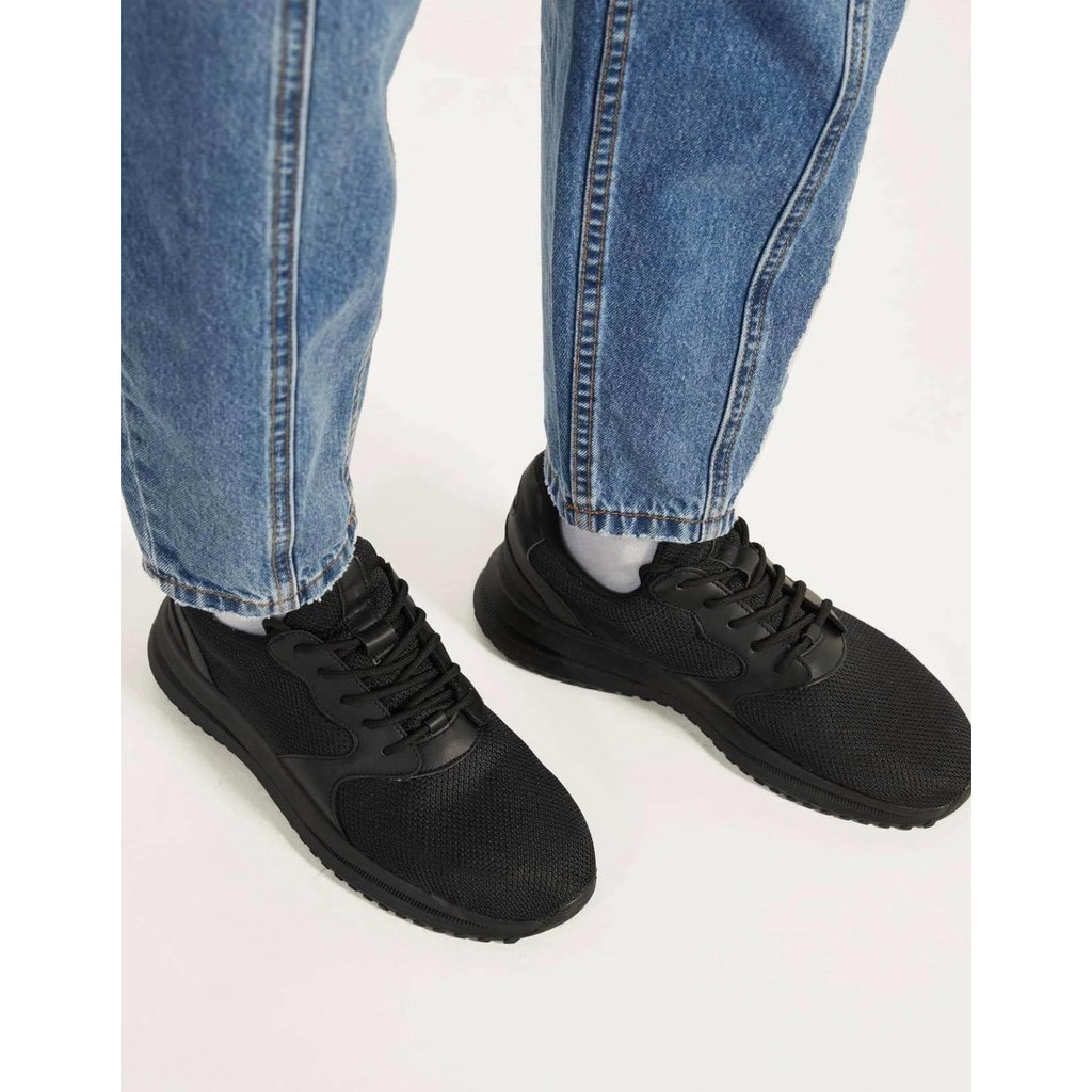 giày thể thao full black đen zara chính hãng free ship