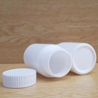 Hủ nhựa rỗng HDPE 120g đựng dược phẩm