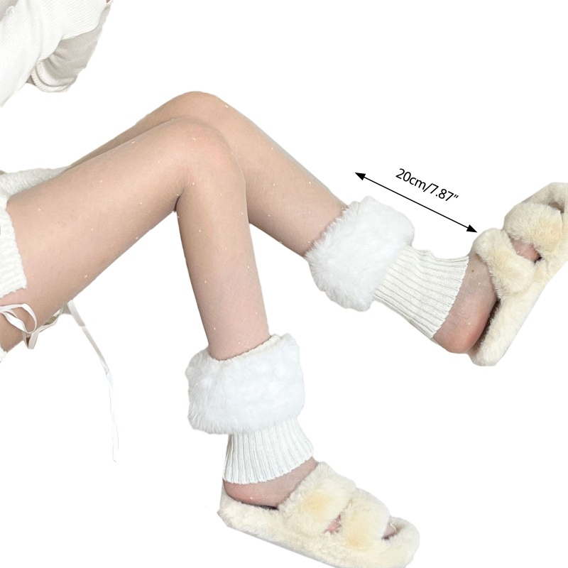Xixi Vớ Ống Chân Dệt Kim Thời Trang Harajuku Nhật Bản Dễ Thương Ấm Áp Mùa Thu Đông Cho Nữ