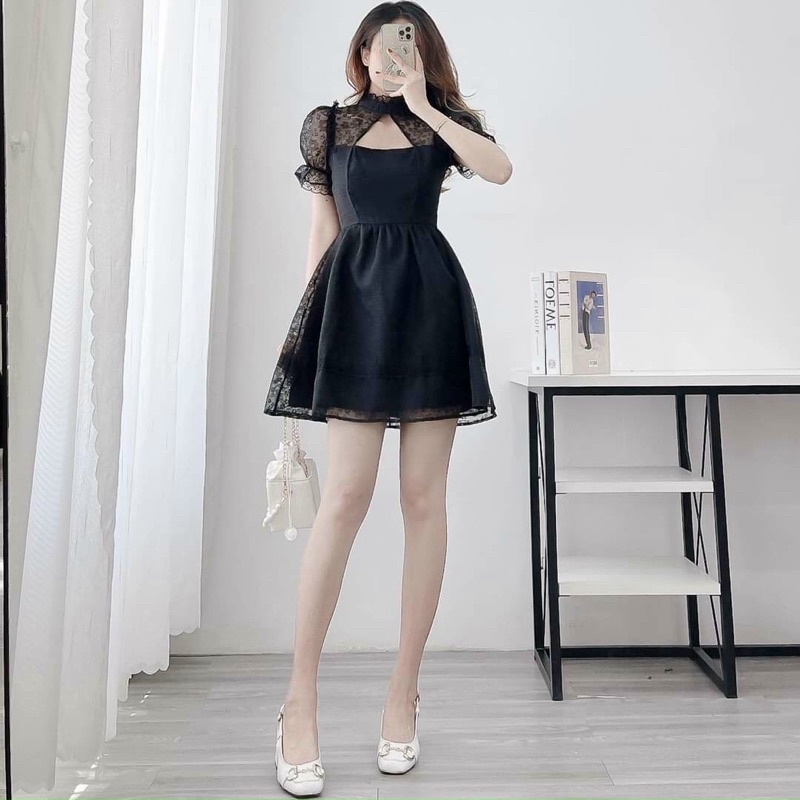 ĐẦM DỰ TIỆC REN HOA MAI TULIP DRESS