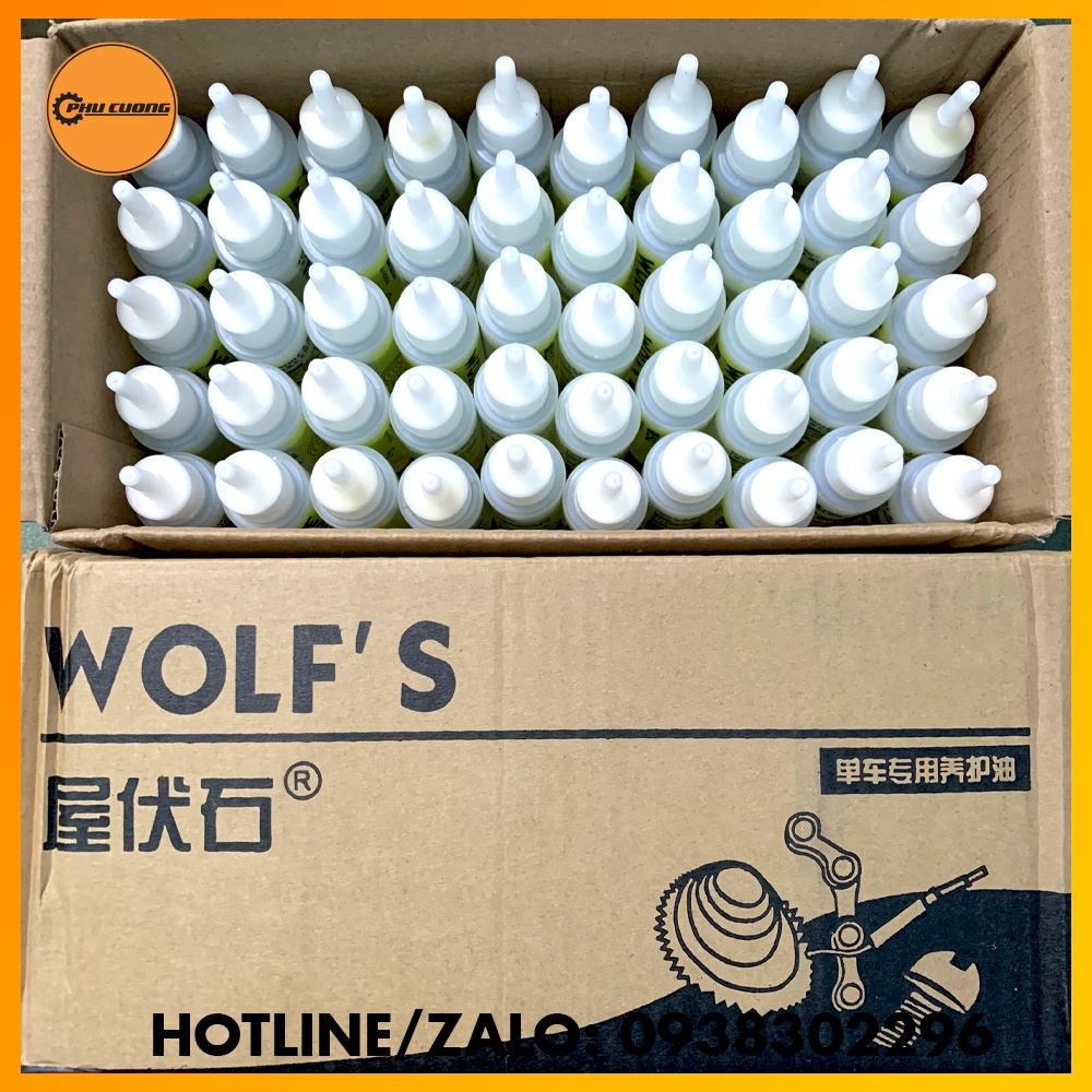 Dầu tra xích xe đạp Wolf’s - Rẻ nhất TPHCM