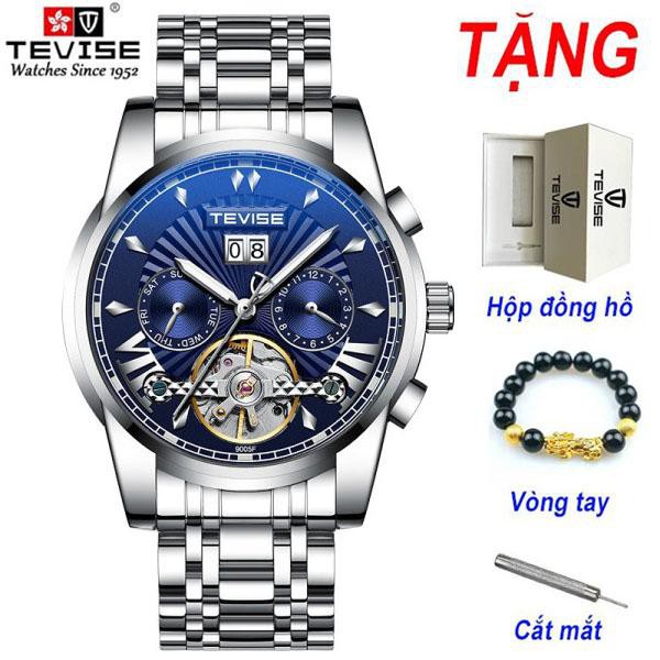 Đồng Hồ Cơ TEVISE T9005F Chống Thấm Nước - Đồng Hồ Cơ Dây Thép Thời Trang - Đồng Hồ Tự Động Nam Cao Cấp