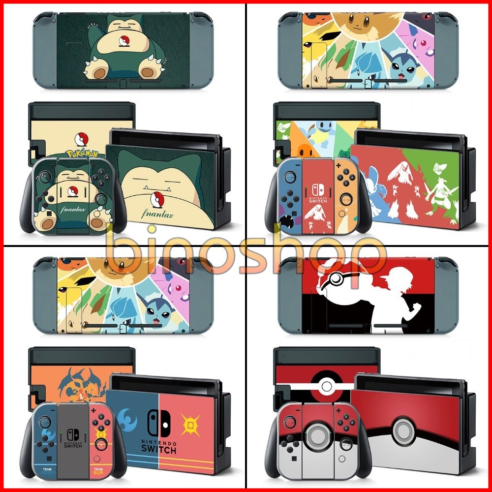 Skin dán máy Nintendo Switch Style P - Bộ 2