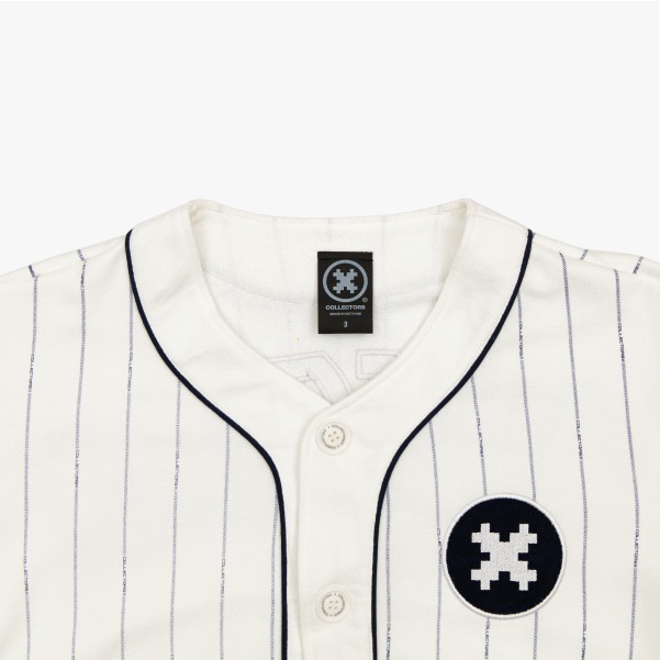 Áo khoác bóng chày Collectors Baseball Jersey “White”
