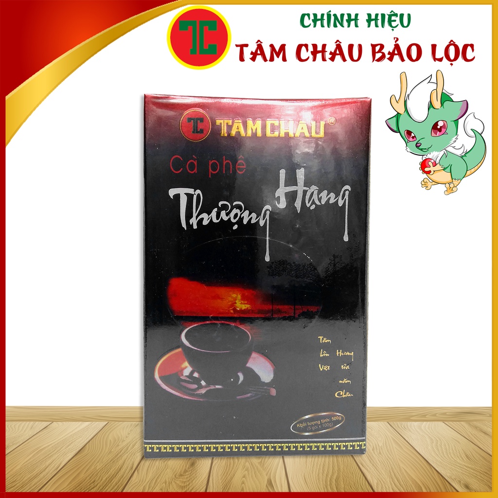 [TÂM CHÂU]Cà Phê Pha Phin Thượng Hạng 500G (Cafe Pha Phin, Coffee Pha Phin) - Chính hiệu TÂM CHÂU BẢO LỘC