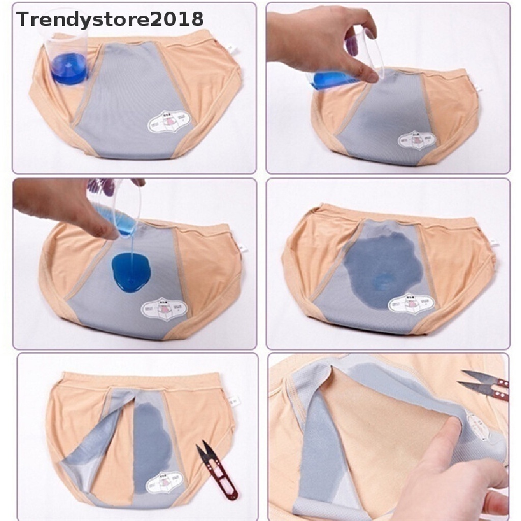 Quần lót kinh nguyệt không đường may thời trang nữ 2018