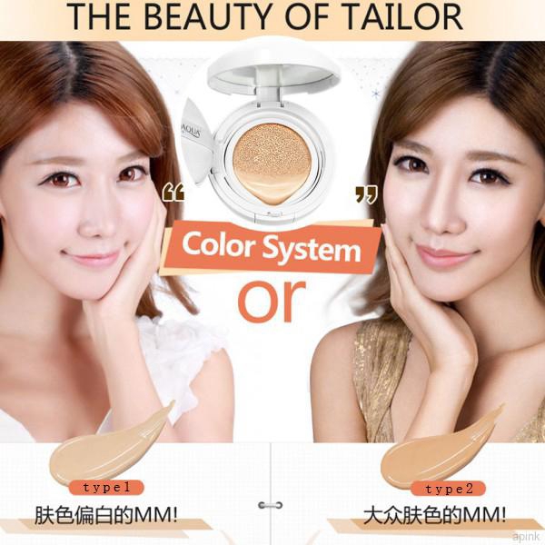 [Hàng mới về] Hộp phấn nước BB BIOAQUA dưỡng ẩm che khuyết điểm | BigBuy360 - bigbuy360.vn