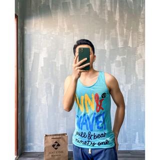 Áo ba lỗ slim-fit PullB