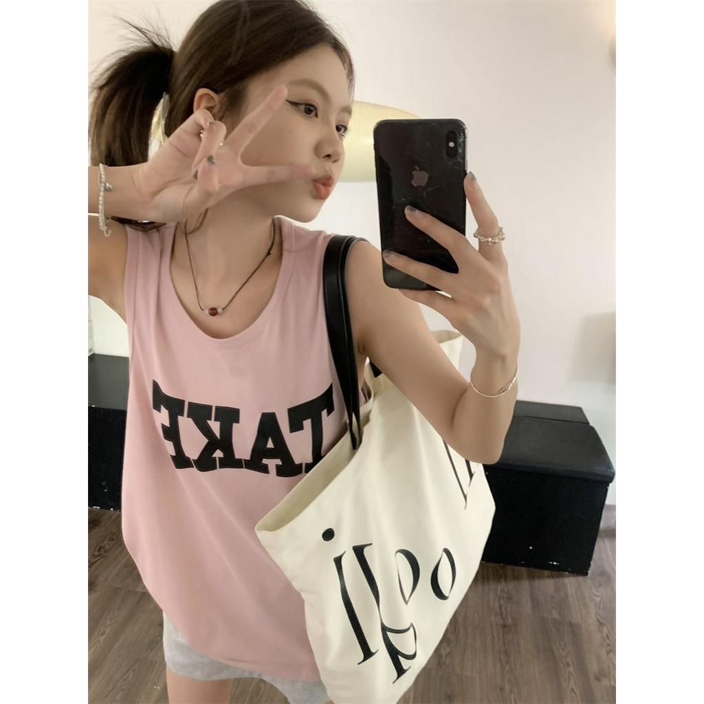 Áo Thun Nữ Cộc Tay In Chữ Thời Trang hip hop