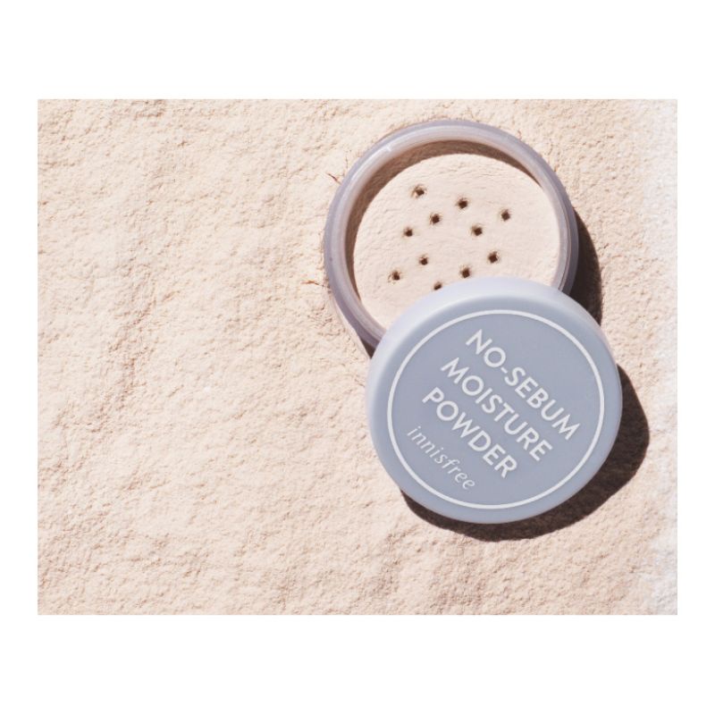 Phấn phủ Innisfree No-sebum Moisture Powder 5g phiên bản 2021
