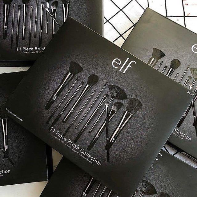 Bộ Cọ ELF BLACK 11 Cây U.S.A Chính Hãng