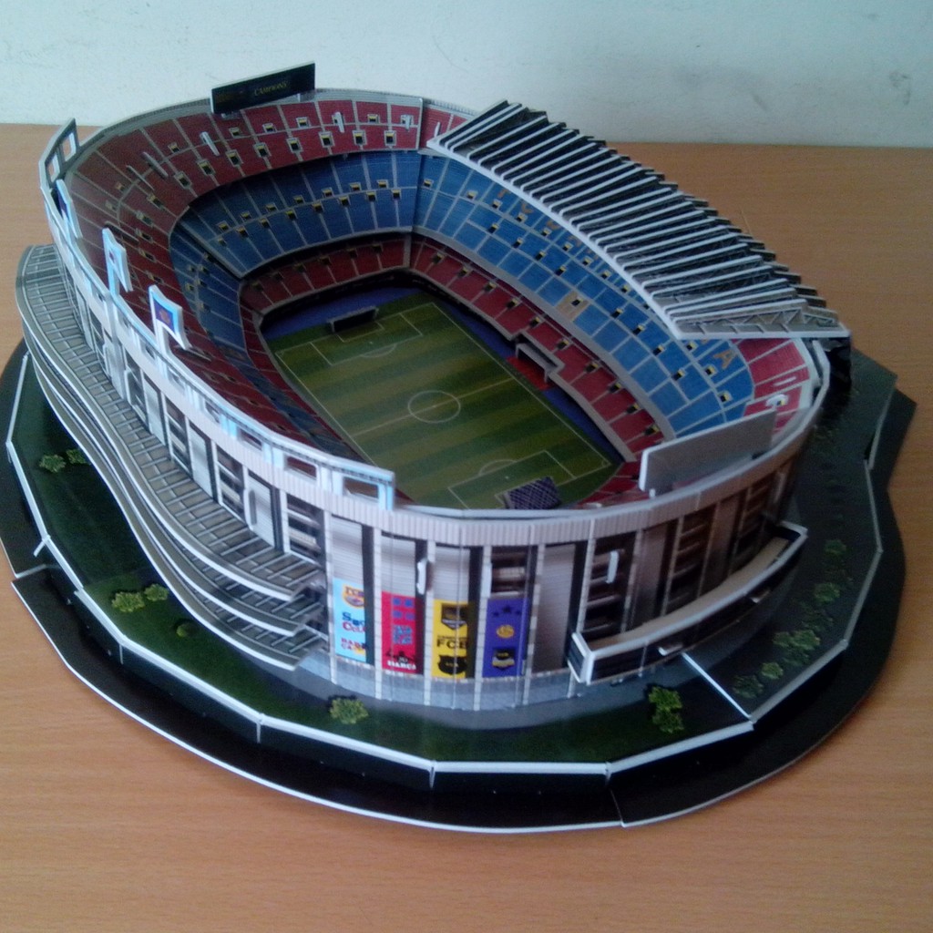 [Bản đầy đủ] Mô hình sân vận động Noucamp 100 mảnh ghép