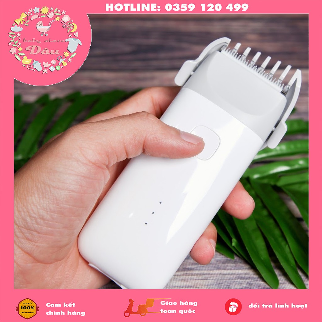 Tông đơ xiaomi cắt tóc cho trẻ em, người lớn thông minh Xiaomi Mitu Baby Hair Trimmer kèm dây sạc &amp; cữ sẵn