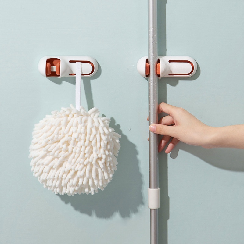 Móc Treo Chổi / Cây Lau Nhà Gắn Tường Đa Năng Tiện Dụng Cho Nhà Bếp / Phòng Tắm