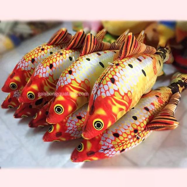 Gối Ôm 3D Cá Koi Nhật