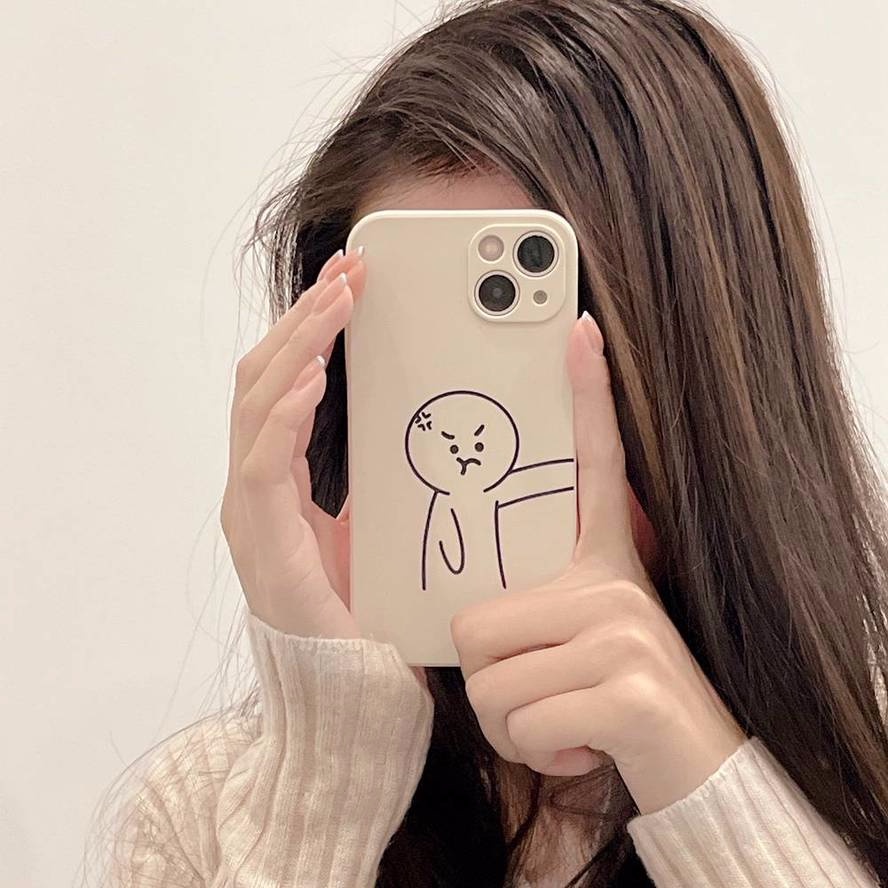 Ốp Điện Thoại Dẻo Họa Tiết Cặp Đôi Vui Nhộn Cho iPhone 13 12 11 Pro Xs Max XR X 6 6s Plus SE 2020