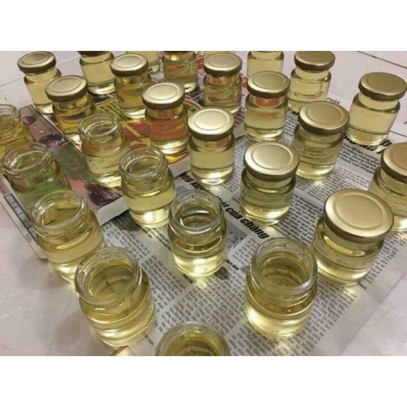 hũ thủy tinh 100ml làm sữa chua-nắp thiếc